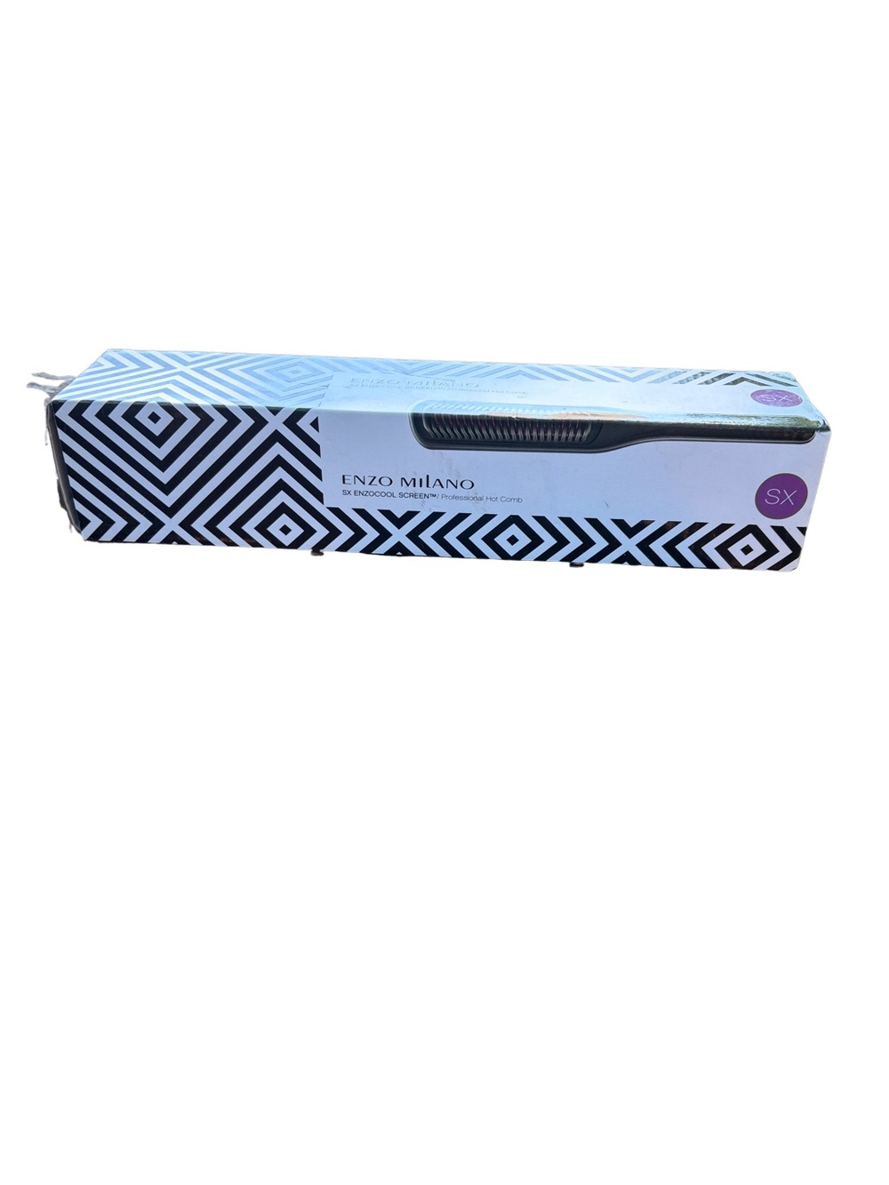 Enzo Milano Hot Comb in Box
